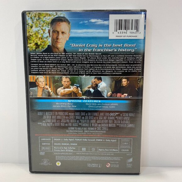 Casino Royal 2 Disc DVD Widescreen Edition 007 - Picture 2 of 2